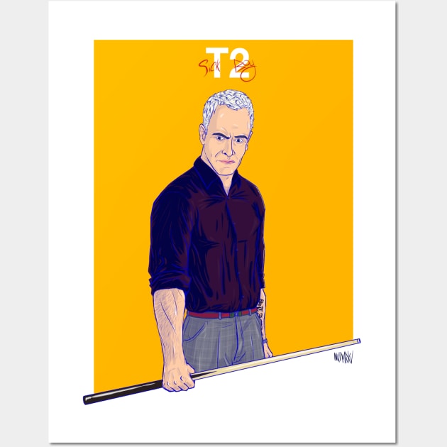 Sickboy from Trainspotting 2 movie Wall Art by nktmrkv